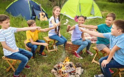 Op kamp met een bonte bende